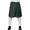 Kilt écossais vert tartan homme