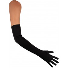 Long gant noir 60 cm