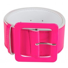 Ceinture rose fluo année 80