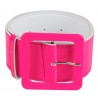 Ceinture rose fluo année 80