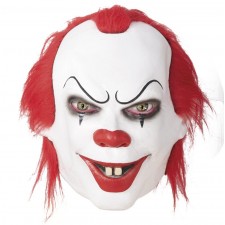 Masque de clown tueur sérial killer pour Halloween en latex