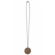 Collier médaillon pirate
