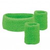 Accessoire fluo set de sportif vert