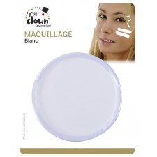 Fard gras blanc maquillage