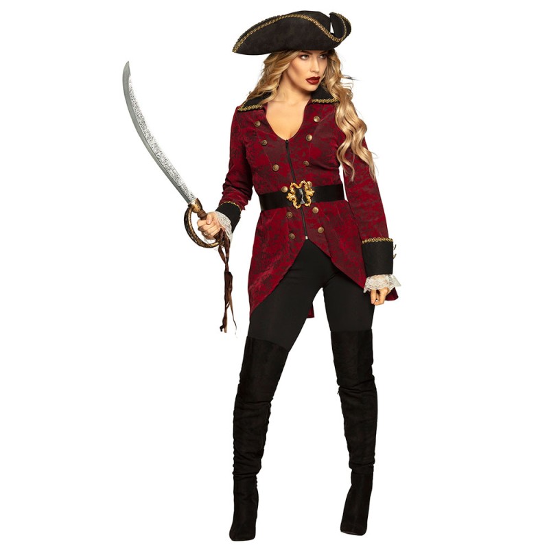 Costume de capitaine pirate pour femme
