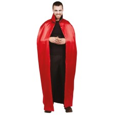 Cape rouge réversible pour déguisement démon Halloween