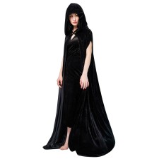 Cape en velours noire