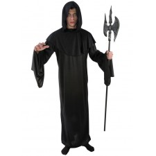 Costume messager de la nuit adulte pour la fête d'Halloween