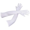 Gants longs blancs 60 cm