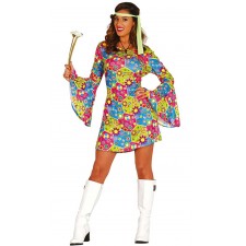 Costume robe hippie pour femme