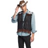 Gilet cowboy noir