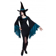 Costume de sorcière femme pour la fête d'Halloween