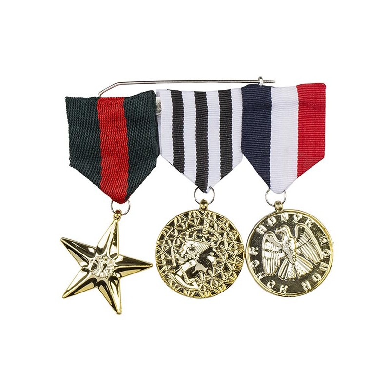 Set 3 Médailles Militaires - accessoires