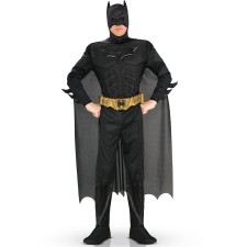 Cape de Batman DC Le Chevalier noir pour adulte, noir/jaune