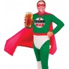 Costume humoristique de bière man pour adulte