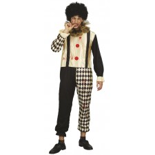 Costume arlequin homme sanglant pour Halloween