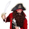 Fausse barbe de capitaine pirate