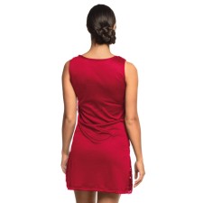 Robe années 20 rouge femme