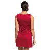 Robe années 20 rouge femme