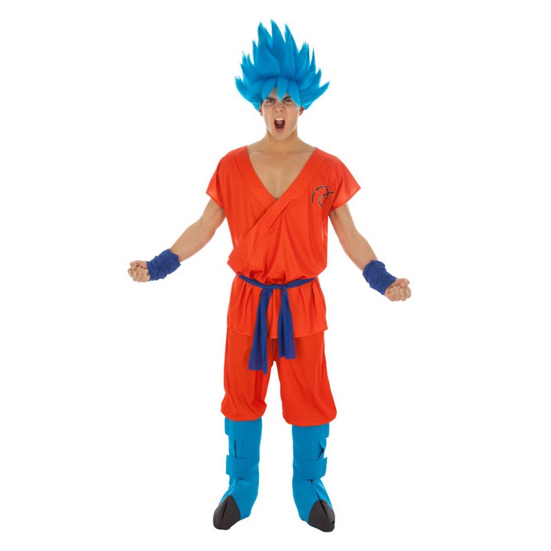Déguisement Dragon Ball Z super saiyan Goku pour adulte