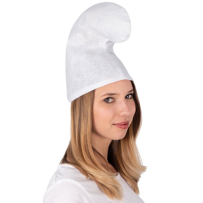 Bonnet De Nain Avec Barbe - Bonnet à Pointe Adulte - Pour Noël, Carnaval, Halloween - Unisexe
