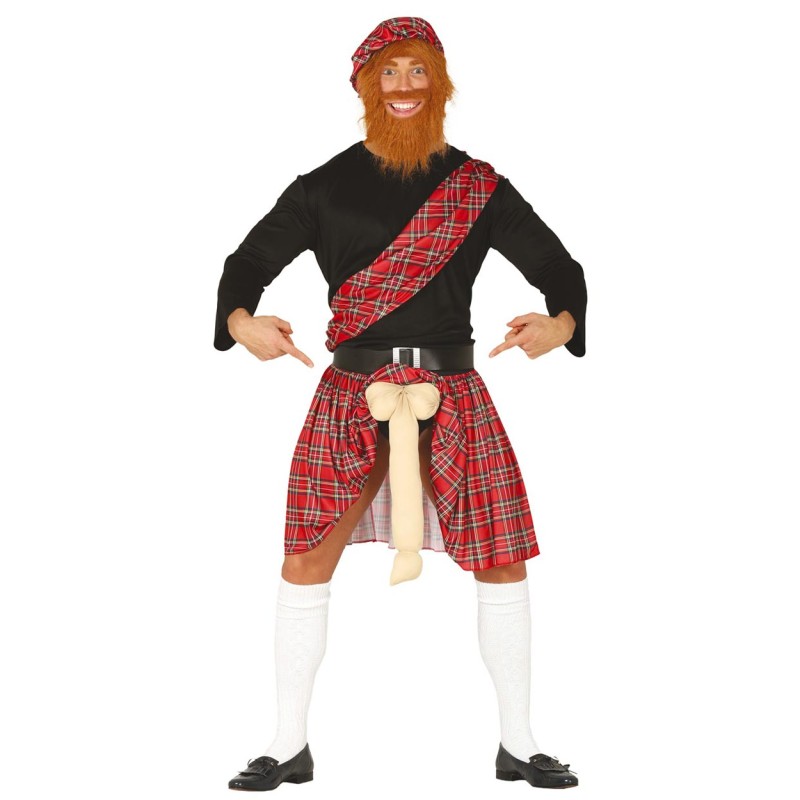 Costume écossais humoristique zizi adulte