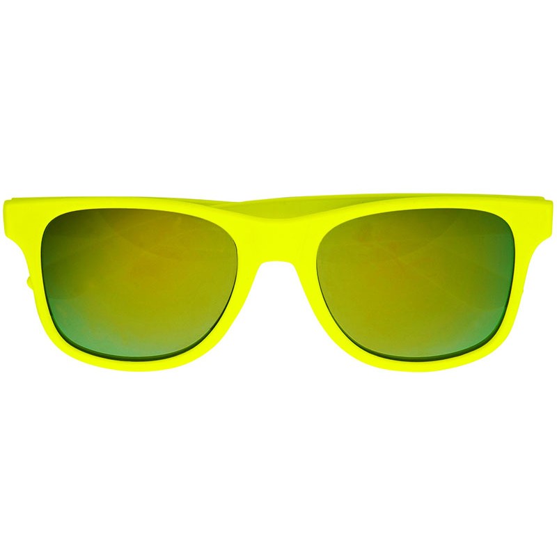 Lunettes Jaune Fluo Verres Miroirs