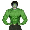 Chemise verte avec muscles pour déguisement