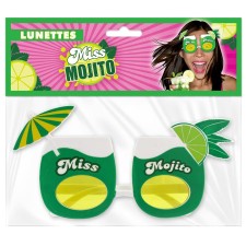 Lunettes déguisement miss mojito