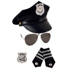 Accessoires policier déguisement adulte