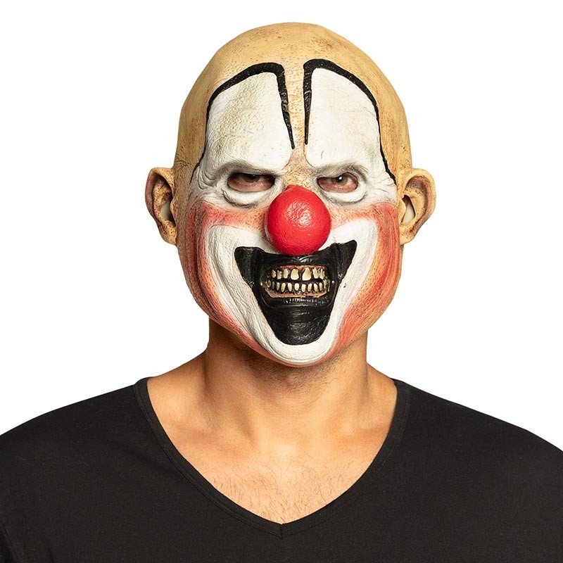 Masque de clown tueur d'Halloween intégral effrayant