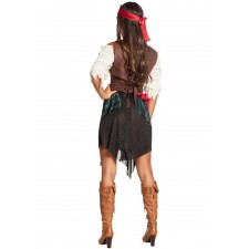 Déguisement femme de pirate très complet