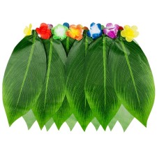 Jupe hawaïenne feuilles de bananier