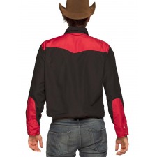 Déguisement western homme composé d'une chemise de cowboy