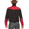 Déguisement western homme composé d'une chemise de cowboy