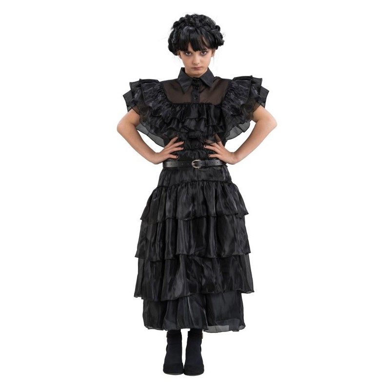 Déguisement robe de bal Mercredi Addams™ femme