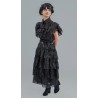 Robe de bal Mercredi Addams fille