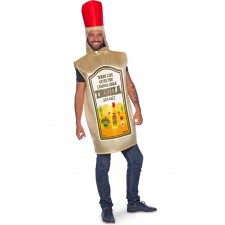 Costume adulte en forme de bouteille de tequila