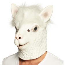 Masque lama en latex