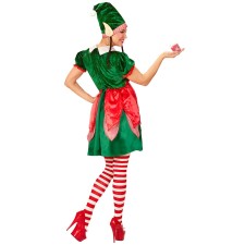 Costume lutin de Noël femme