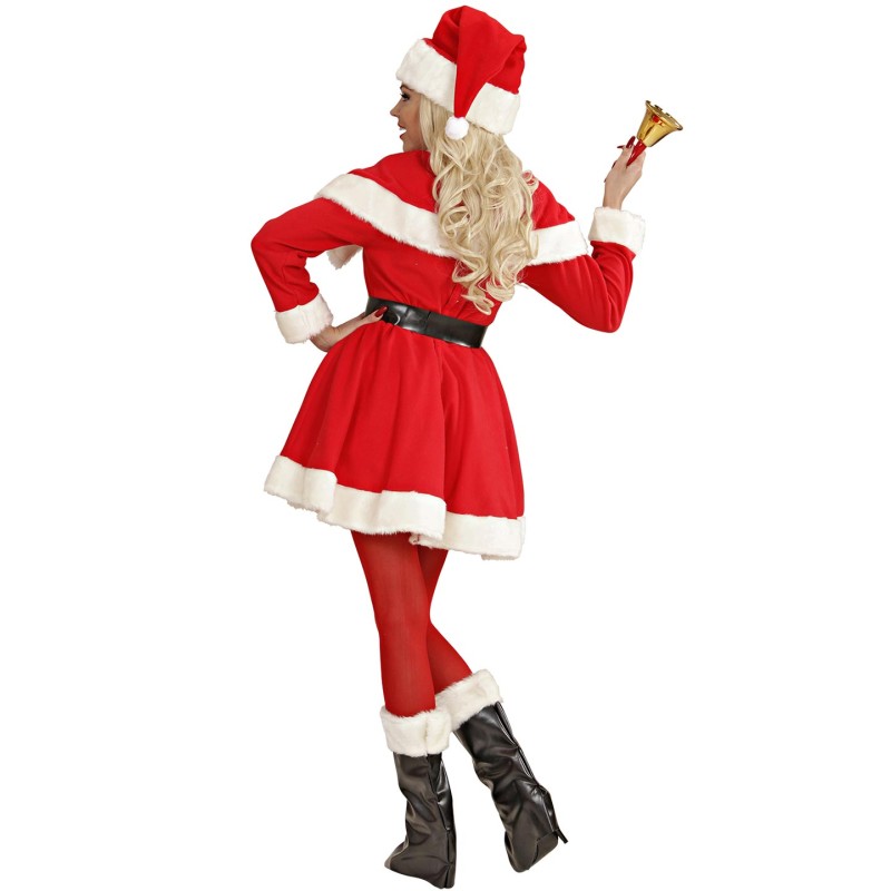 DÉGUISEMENT LUTIN DU PÈRE NOËL LUXE FEMME