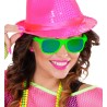 Lunettes vert fluo