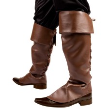 Sur-bottes déguisement marron