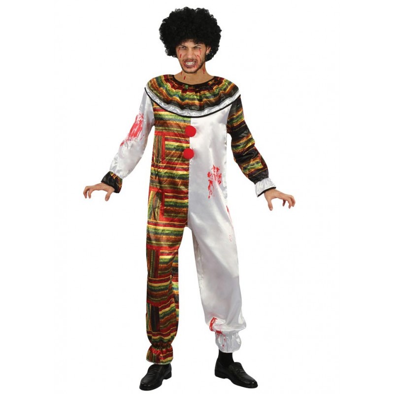Costume de clown tueur effrayant idéal pour une soirée sur le thème de l'horreur ou d'Halloween