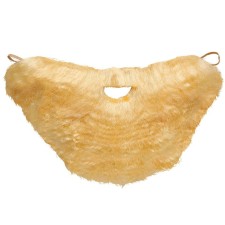 Fausse Barbe Et Moustache Noire Longue - Déguisement Drôle Pour Halloween, Noël, Fêtes Costumées