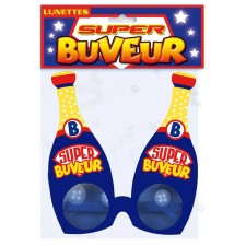 Lunettes super buveur humoristiques