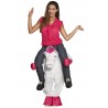 Costume porte-moi licorne pour adulte