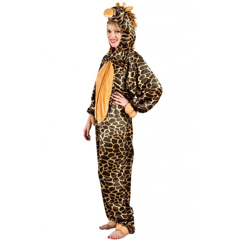 Costume de girafe adulte thème des animaux