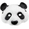 Demi-masque panda adulte