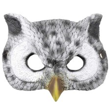 Demi-masque hibou adulte